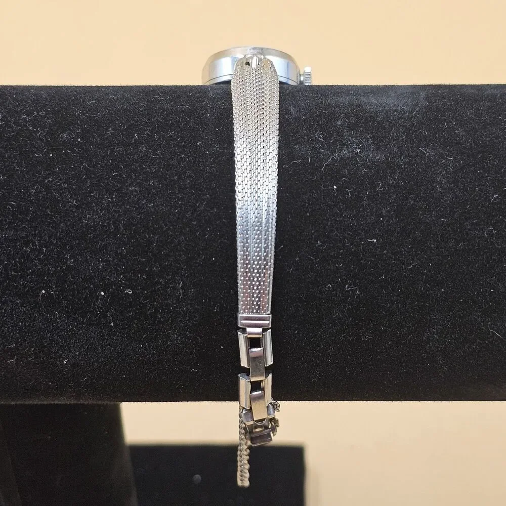 Vintage Fortis 17J Mechanical Ladies Watch On 1/20 10k GF Bracelet For Repair